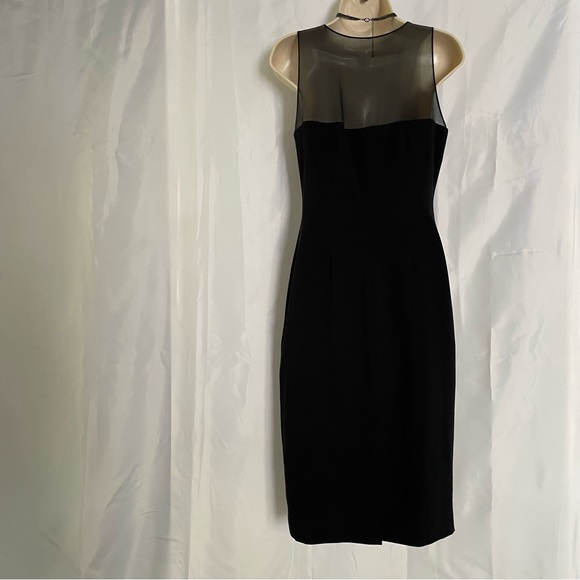 Lauren Ralph Lauren Black VNeck Evening Party Dress - Picture 2 of 9